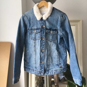 ROXY Lined Trucker Denim Jacket